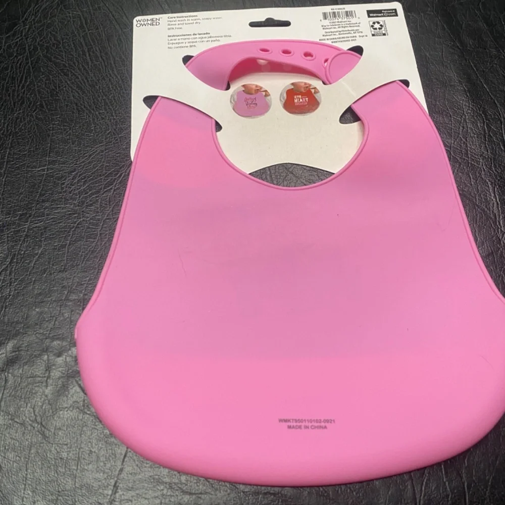 Silicone Baby Bib - 6 months +